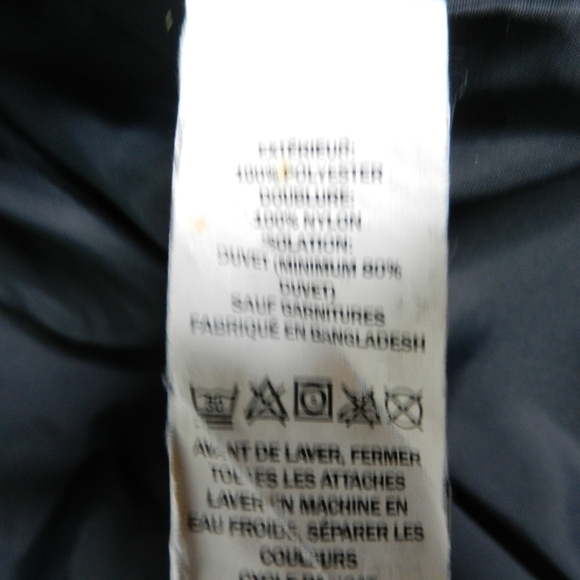 LL Bean Jacket Womens XS Black Down Trench Pertex Classic Downtek Waterproof - Picture 11 of 16